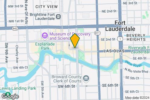 Map Image of the Property - 10X Riverwalk (4 West Las Olas)