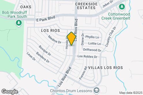 Map Image of the Property - 2117 Los Rios Blvd