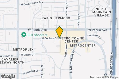 Map Image of the Property - 3131 W Cochise Dr