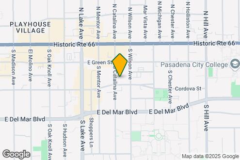 Map Image of the Property - 144 S Catalina Ave