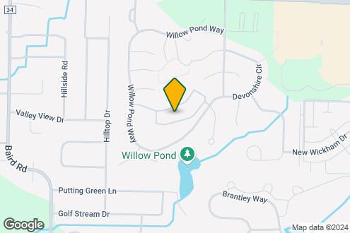 Map Image of the Property - Willow Pond Apartments & Townhouses