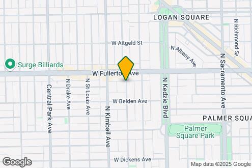 Map Image of the Property - 2338 N Spaulding Ave