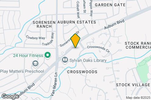 Map Image of the Property - The Crest at Citrus Heights (55+)