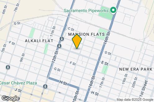 Imagen del Mapa de la Propiedad - E Street Apartments