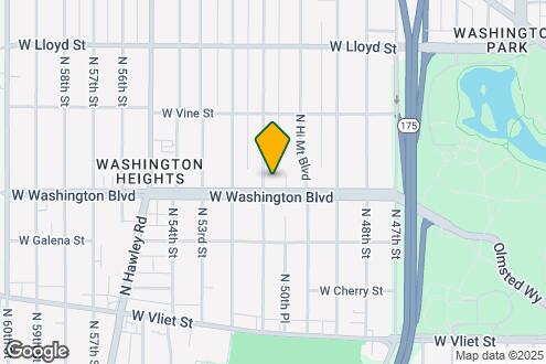 Map Image of the Property - 5036 W Washington Blvd