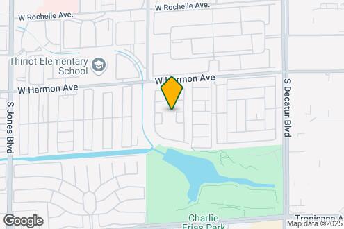 Map Image of the Property - 5415 W Harmon Ave