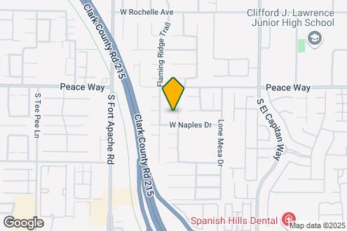 Map Image of the Property - 9227 Volcanic Cactus Ct