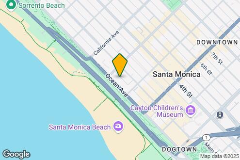 Map Image of the Property - 1221 Ocean Avenue