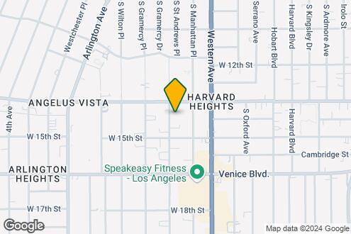 Map Image of the Property - 1320 S St. Andrews Pl