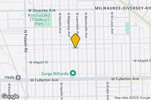 Map Image of the Property - 2540 N Lawndale Ave