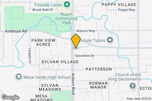 Map Image of the Property - Sierra Oaks