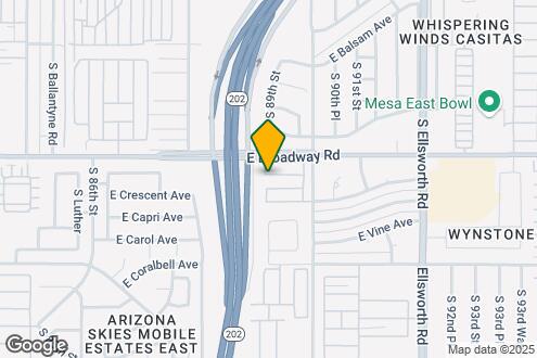 Map Image of the Property - 8913 E Calypso Ave