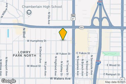 Map Image of the Property - 214 W Humphrey St