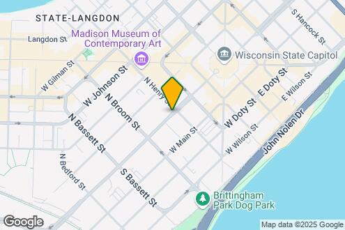 Map Image of the Property - 309 W Washington Ave