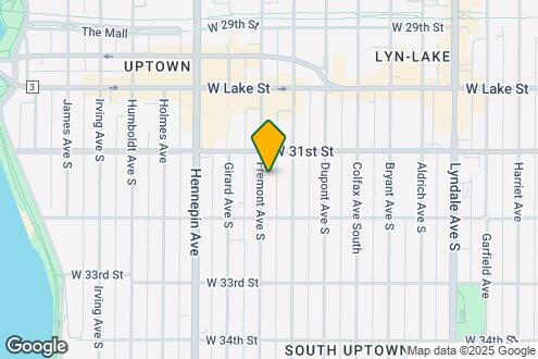 Map Image of the Property - 3121 Fremont Ave S