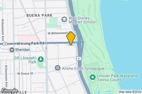 Map Image of the Property - 3950 N Lake Shore Dr