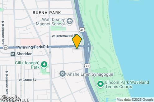 Map Image of the Property - 3950 N Lake Shore Dr