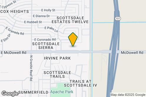 Imagen del Mapa de la Propiedad - SITE Scottsdale