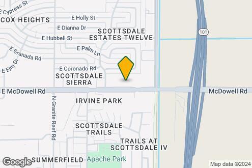 Map Image of the Property - SITE Scottsdale