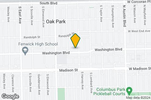 Map Image of the Property - 238-250 Washington Blvd. and 347-357 S. Ha...