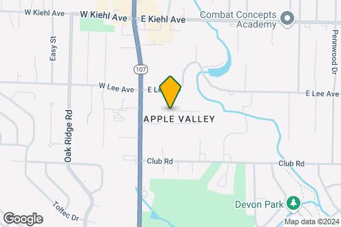 Map Image of the Property - Apple Valley Townhomes