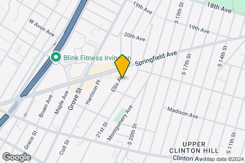 Map Image of the Property - 124-130 Ellis Ave