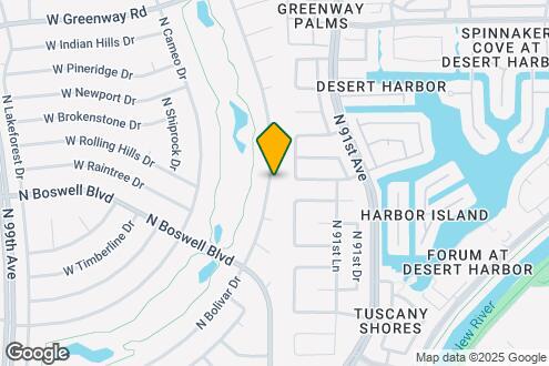 Map Image of the Property - 14823 N Bolivar Dr