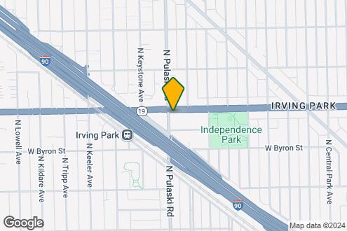 Map Image of the Property - 3957 W Irving Park Rd