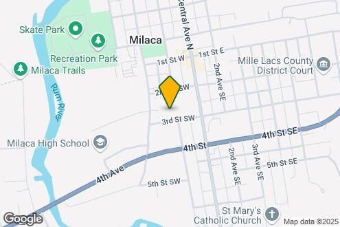 Map Image of the Property - Milaca Park Apartments