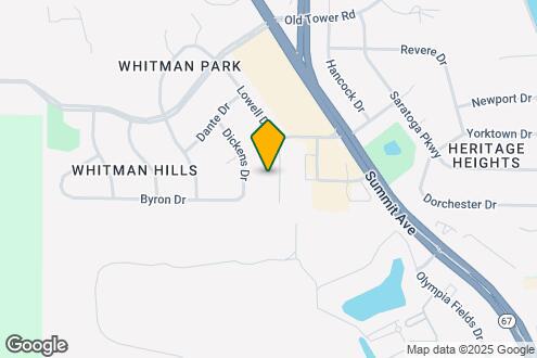 Imagen del Mapa de la Propiedad - Whitman Place Apartments