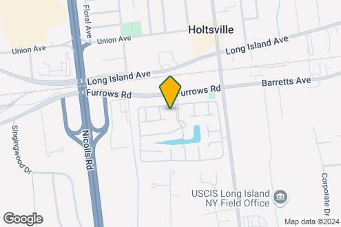 Map Image of the Property - Fairfield Townhouses at Holtsville