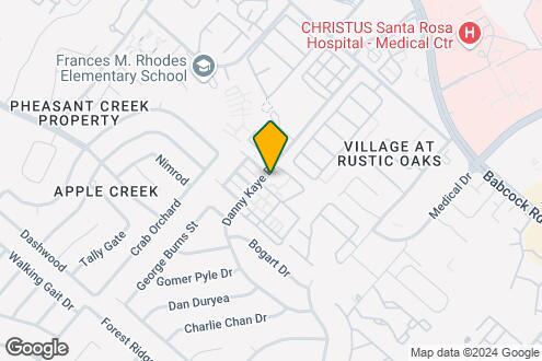 Map Image of the Property - Green Oaks at Medical (5903 Danny Kaye LLC)