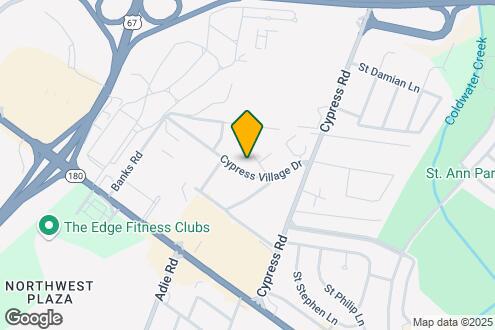 Map Image of the Property - Cypress Village Apartments