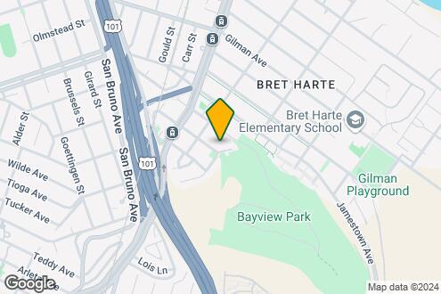 Map Image of the Property - 938 Le Conte Ave