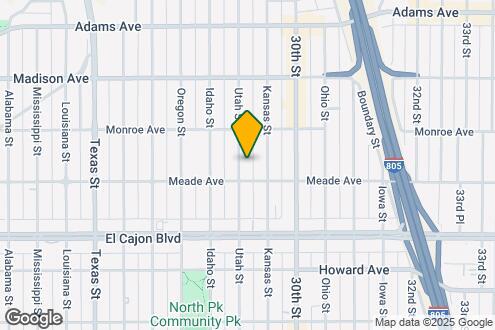 Map Image of the Property - 4427 Utah St