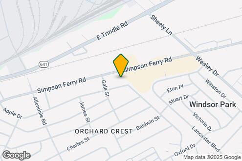 Map Image of the Property - Orchard Crest Apartments