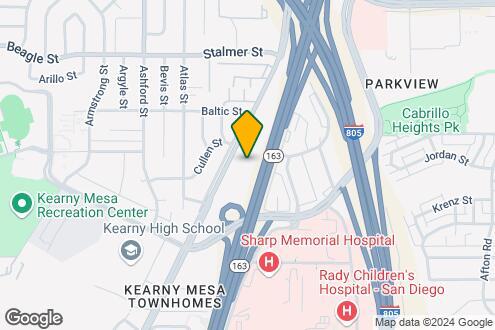 Map Image of the Property - Mesa Palms Apartments