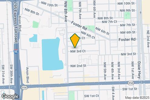 Map Image of the Property - 724 NW 3rd Ct