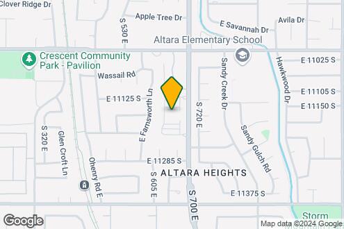 Map Image of the Property - The Orchard Townhomes