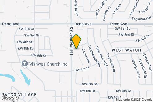 Map Image of the Property - 401 Palo Verde Dr