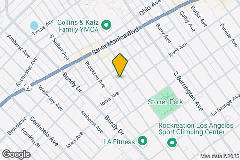 Map Image of the Property - 1622 Armacost Ave Los Angeles, CA 90025