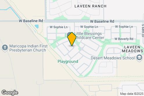 Map Image of the Property - 7916 S 73rd Dr