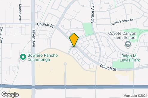 Map Image of the Property - Santa Barbara At Rancho Cucamonga