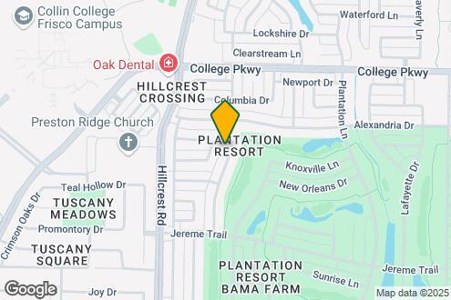 Map Image of the Property - 5909 Charleston Dr