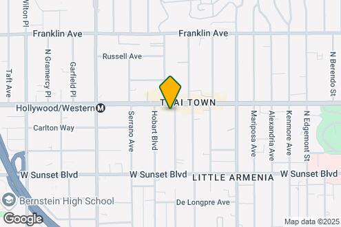 Map Image of the Property - 1645 N. Harvard Blvd.,