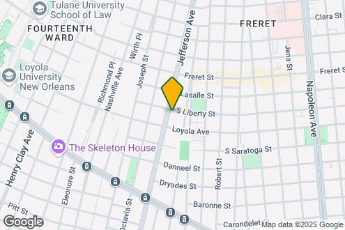 Map Image of the Property - 2031 Jefferson Ave