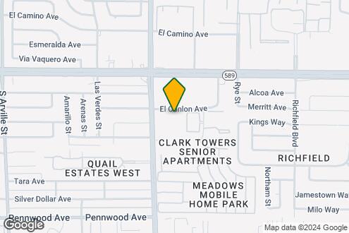 Imagen del Mapa de la Propiedad - Sunrise Gardens 55+ Senior Apartments