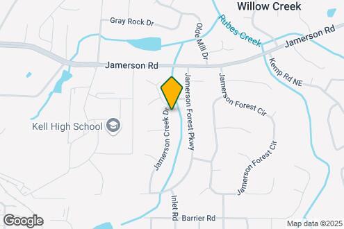 Map Image of the Property - 4698 Jamerson Creek Dr