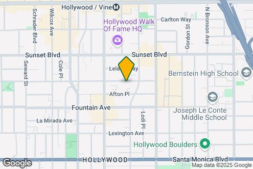 Imagen del Mapa de la Propiedad - Hollywood Heritage Apts