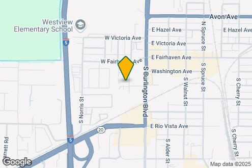 Map Image of the Property - Sunset West Apartments